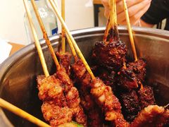 招牌烤羊肉串-炒豆合作社(东四总店)