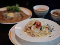 扇贝奶油蘑菇意大利面-La Creperie法餐厅(桃江路店)