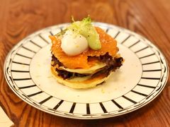 三文鱼松饼水波蛋-AFS Cafe & Canteen(闽江二路店)