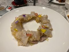 脆皮咸鸡捞螺片-广州文华东方酒店·江-由辉师傅主理