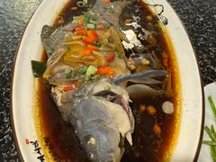 清蒸弓鱼-海韵人家.海景花园经典云南菜(双廊店)