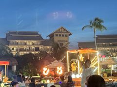 -亚龙湾希尔顿自助餐厅·海鲜·烧烤·沙滩BBQ·现场乐队