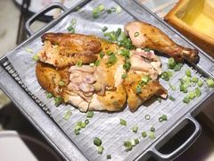 绿茶葱香烤鸡-绿茶餐厅(乐峰广场店)