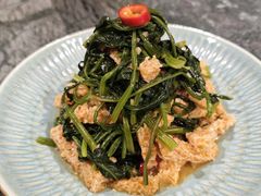 菠菜拌面筋-东方亚克西餐厅(西康路店)