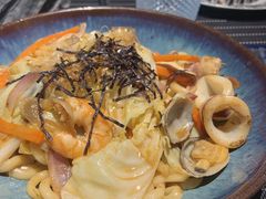 日式海鲜炒乌冬-花见无国界料理(科林楼店)