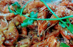 Slightly Spicy Shrimp