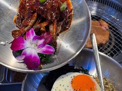 -明洞阿姨·韩式酱蟹烤肉·创意料理(三元桥店)