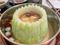 -得意咚瓜·顺德鱼生·冬瓜盅火锅
