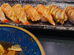 火炙三文鱼寿司拼盘-德兵衛·精致料理·烧鸟(宝杨宝龙广场店)