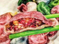 紫甘蓝锅巴馅饺子-宝源饺子(麦子店街店)