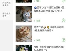 -小苍兰风铃草蛋糕甜品(沈阳店)