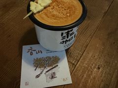 香山肉桂苹果拿铁-CAFE CHEZ W一木家(香山路店)