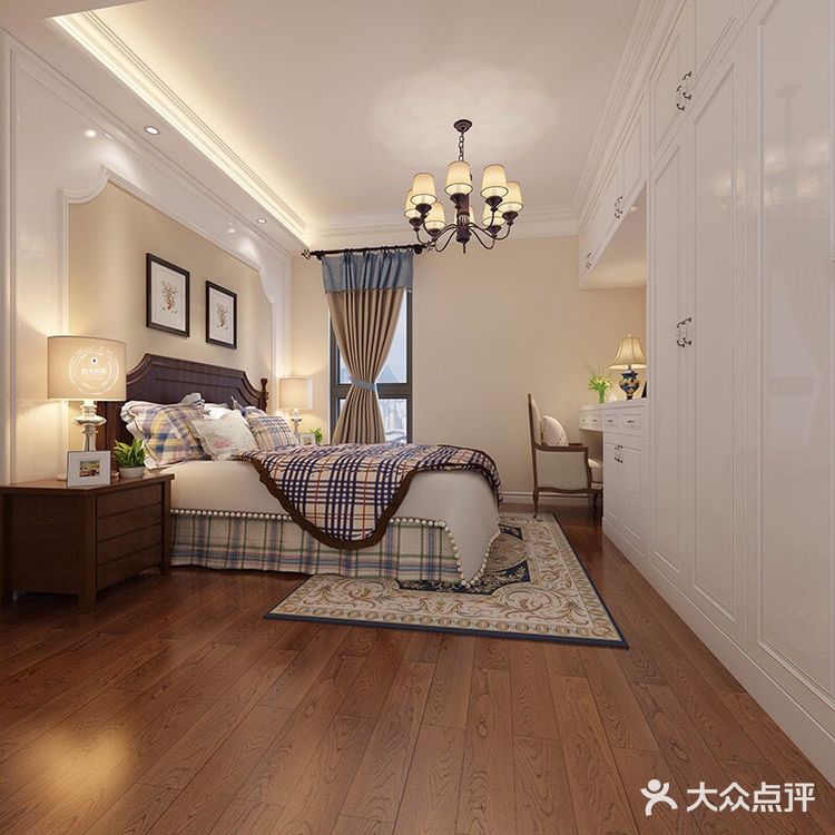 项目面积：110平方 项目风格：简约美式 项目造价：