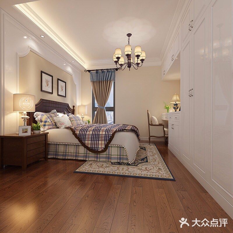 项目面积：110平方 项目风格：简约美式 项目造价：