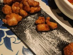 雪花糖醋里脊-绿茶餐厅(王府井永宁门店)