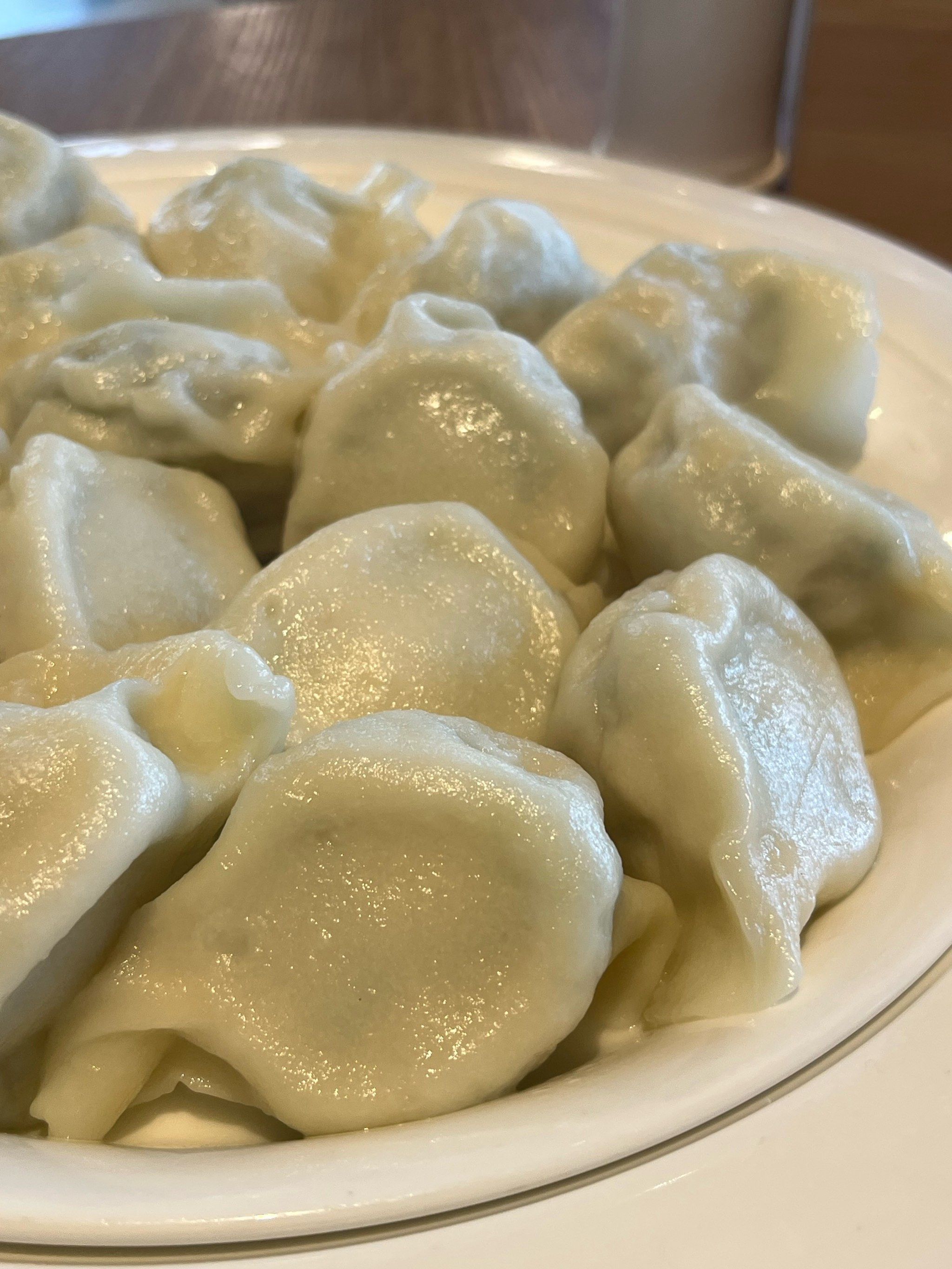 冬天的海鲜水饺