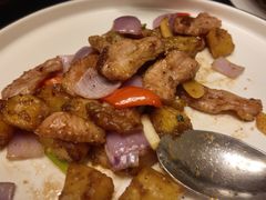 黑椒土豆炒爽肉-浙江安吉JW万豪酒店·万豪中餐厅