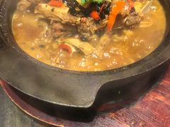 秘制铁锅牛排-粗粮人家·东北菜(洋桥店)