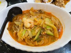 海鲜辣汤面-桃园中华料理炸酱面(燕儿岛路店)