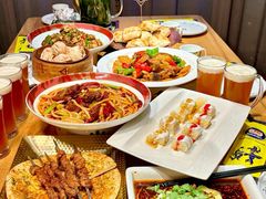 楼兰烤鸡拼盘-幸福的烤包子·新疆菜