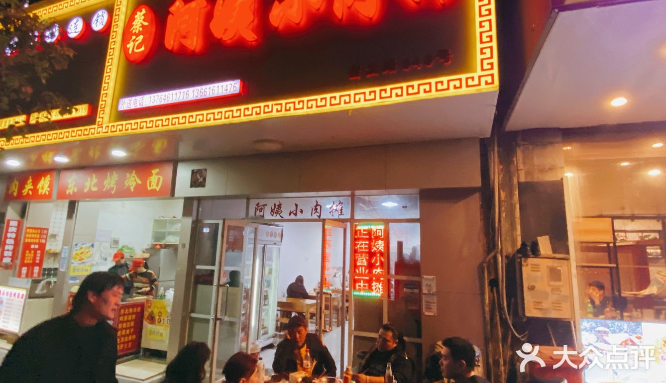 周五打卡阿姨小肉摊
