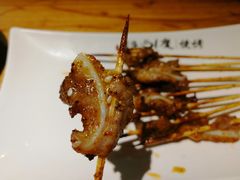 -路边摊小炉子烧烤