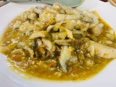 黄鱼蟹粉面-明呈黄鱼面馆(斜土路店)