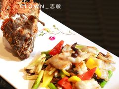 XO酱炒斑鱼柳-宁海安岚·南溪阁全日餐厅