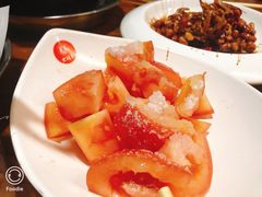 糖拌西红柿-大胡子海鲜·天津菜·砂锅烧烤(五大道创始店)