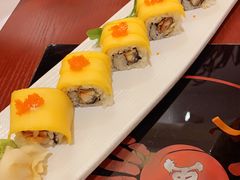 芒果鳗鱼卷-蟹田居·活蟹料理(东城店)