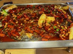 香辣味烤鱼-鸣记脆皮烤鱼(铁西店)