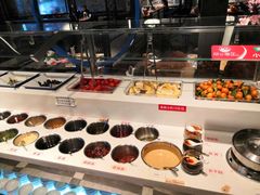 自助调料区-前门后头老北京铜锅涮肉·京味菜·烤鸭(伊藤洋华堂店)