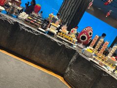 -海棠湾洲际-涛·海底餐厅·美人鱼·自助餐·海底隧道
