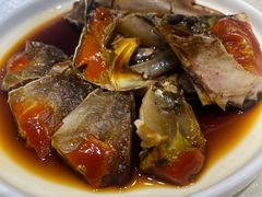 红膏炝蟹-好兄弟郭巨海鲜(天一阁店)