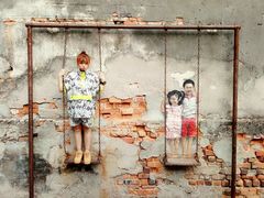 -槟城街头艺术街区