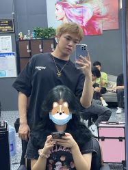 -藤野造型专业烫染接发