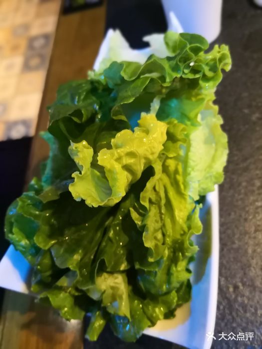 撒焱哥·碳火烧肉撸串(车公庙店)-生菜图片-深圳美食-大众点评网