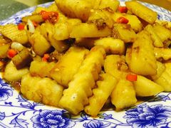 小炒淮山药-虢国羊肉汤馆(政二街店)