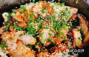 Dried Meat Black Truffle Rice