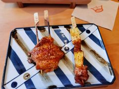 猪五花烤凤梨-火山屋台(新街口店)