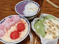 抹茶茉莉生酪-李百蟹·江南蟹黄面·河景餐厅(夫子庙总店)