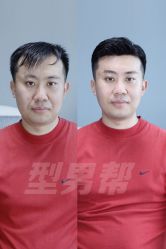 -型男帮男士假发补发·佩戴式发型