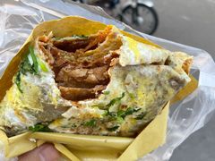 招牌双蛋煎饼芝士-大华煎饼(交道口北剪子巷店)