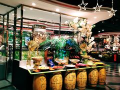 自助取餐区-四海一家自助餐(益田假日广场店)