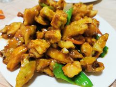 肉段烧茄子-高家大院烤全羊