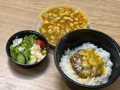 芝士牛肉汉堡咖喱饭-红小满休闲餐厅(十全街店)