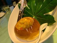 咖喱面包鸡-烛影拾光观景餐厅·创意菜·摄影·小提琴(大唐不夜城店)