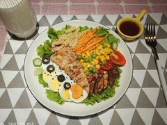 鸡肉沙拉-怪兽炸鸡·轻沙拉(锦州店)