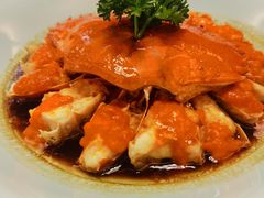三十年花雕肉饼蒸膏蟹-七号私厨·百年洋楼