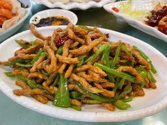 青椒肉丝-长春观斋补堂素菜馆